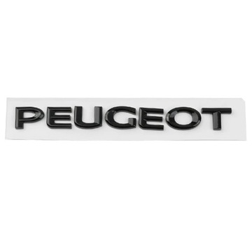 NÁLEPKA VOZIDLOVÉ Z LOGO PEUGEOT PRO 206 208 307 308 5008 2008 406 107 4