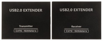 УДЛИНИТЕЛЬ USB-ПЕРЕДАЧА ЧЕРЕЗ ВИТОЙ КАБЕЛЬ UTP