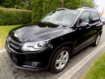 Volkswagen Tiguan I SUV Facelifting 2.0 TDI CR DPF BlueMotion 110KM 2014 VOLKSWAGEN TIGUAN 2,0 TDI ASYSTENT PDC XENON LED