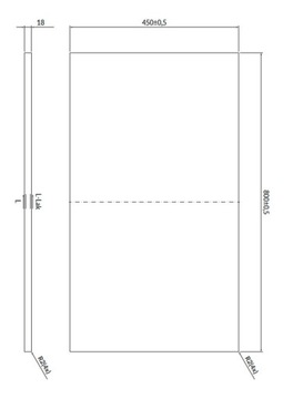ЛАРГА 80 БЕЛАЯ СТОЛЕЧНИКА Larga Cersanit (S932-024)