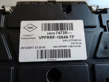 OPEL VIVARO B PŘÍSTROJOVÁ DESKA 248107473R EVROPA