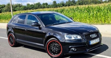 Audi A3 8P Hatchback 3d 1.4 TFSI 125KM 2009 Audi A3 Sportback Audi A3 Sportback 1.4 TFSI S Line Sportpaket plus 1.4, zdjęcie 1