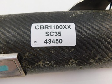 HONDA CBR 1100XX SC35 ГЛУШИТЕЛЬ СПОРТИВНЫЙ ВЫХЛОП MIG