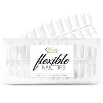 HESSI TIPSY TUNELOWE KWADRATOWE PRZEZROCZYSTE 504 SZT. - 12 ROZMIARÓW