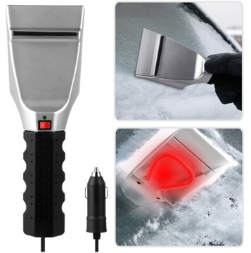 Электрический скребок для окон с подогревом 12 В