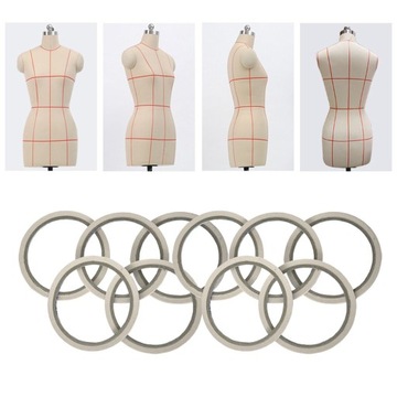 10 Rolls Grid Marking Tape Chart Taśmy maskujące