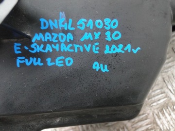 SVĚTLO SVĚTLA PŘEDNÍ PRAVÁ FULL LED MAZDA MX30 MX-30 2021R DN4L-51030 DN4L-510