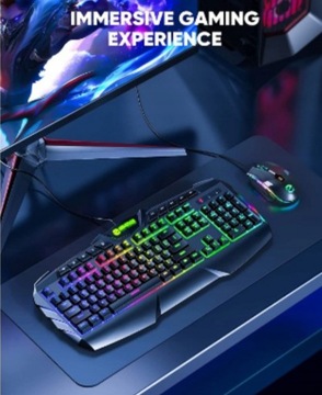 Игровой комплект Hiwings HI500 RGB Gaming AZERTY(FR)
