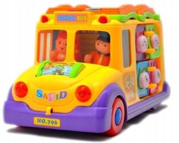 INTERAKTYWNY AUTOBUS PREZENT NA ROCZEK DLA CHŁOPCA