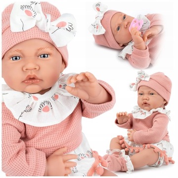LALKA BOBAS DUŻA INTERAKTYWNA REALISTYCZNA SMOCZEK KINDERPLAY MÓWI 41CM