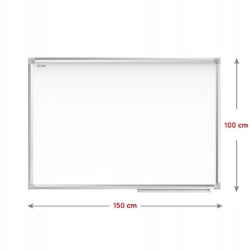 Магнитная доска для сухого стирания 150х100.