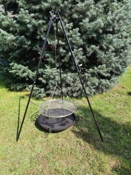 САДОВЫЙ ГРИЛЬ, ТРЕХНОПНЫЙ, КАМИННАЯ РЕШЕТКА, НАБОР 70 ШТ.