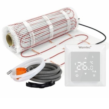 MATA GRZEJNA GRZEWCZA POD PŁYTKI DS2-30/WRT31W WiFi 3m2 KOMPLETNY ZESTAW