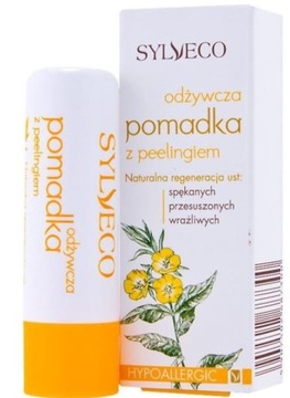 SYLVECO ODŻYWCZA POMADKA Z PEELINGIEM 4,6G