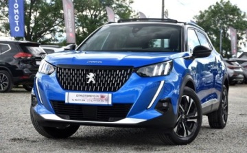 Peugeot 2008 II SUV 1.2 PureTech 130KM 2022 Peugeot 2008 SKORA Alusy LED Navi. GT Panorama totalny FULL 1.2 Benzyna, zdjęcie 2