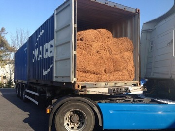 Кокосовый коврик, экомат-биомат, для склона 2х10м.