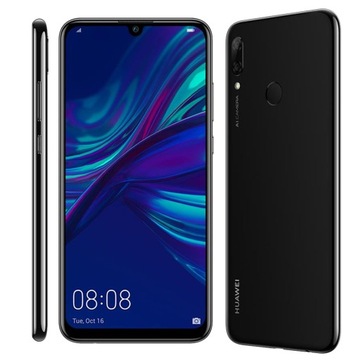 Telefon Smartfon Huawei P Smart CZARNY + ŁADOWARKA I FOLIA 3MK