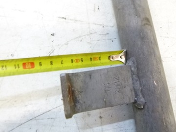 Próg Listwy orurowanie Progowe RURY Chrom 170 CM 40mm