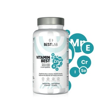 Best Lab VitaMinBest Kompleks Witaminy Minerały 60kaps