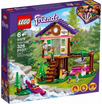 KLOCKI LEGO FRIENDS 41679 LEŚNY DOMEK