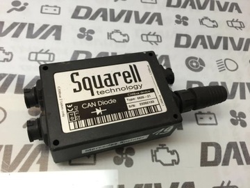 MODUL / ŘÍZENÍ STŘEŠNÍHO OKNA KW ( HP) CANBUS CANDIODE 2005 PŘEDNÍ ČERNÁ
