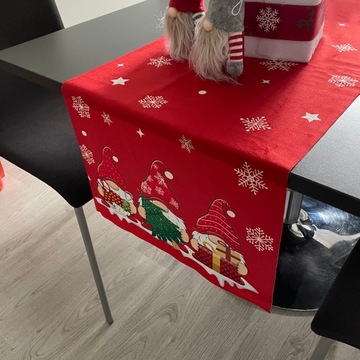 Дорожка для рождественского стола 180х40см Ruhhy 22482