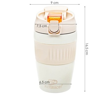 ТЕРМОКРУЖКА THERMAL, НОСИК, ТРУБКА, 420 МЛ