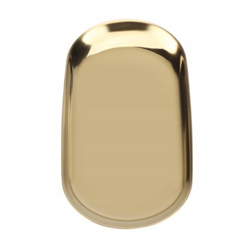 TACA TACKA GLAMOUR OWALNY STAL NIERDZEWNA 18x8cm