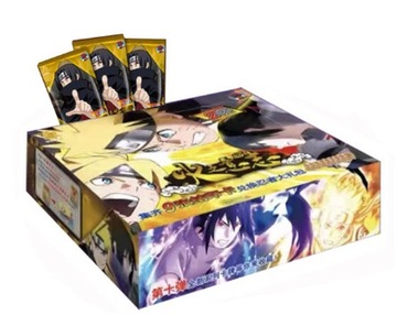 Karty Naruto Boostery Kart Do Gry w Wojne Kolekcja