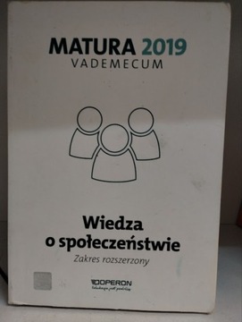 Matura 2019 Vademecum Wiedza o społeczeństwie ZR