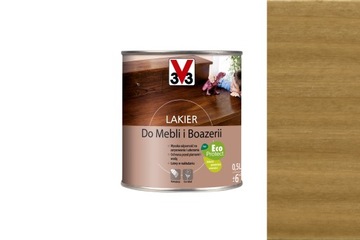 LAKIER DO MEBLI I BOAZERII V33 DĄB SREDNI SAT 0,5L