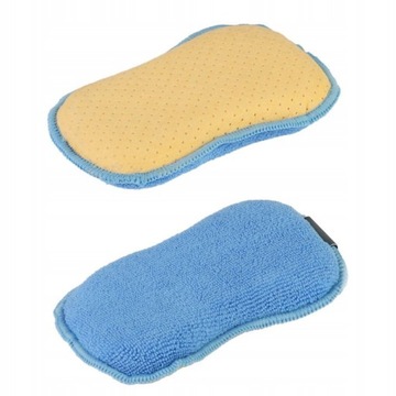 GĄBKA DWUSTRONNA MIKROFIBRA + IRCHA SYNTETYCZNA, 1