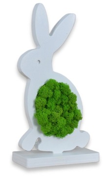 ПАСХАЛЬНЫЙ ЗАЯЧИК УКРАШЕНИЕ МХОБОТ 31СМ