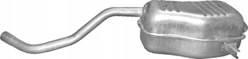 TLUMIK RENAULT CLIO 3 III 1.4 1.6 KONCOWY OBEJMA