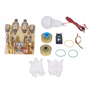 Модель двигателя Стирлинга выглядит красиво