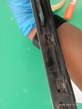 ХРОМИРОВАННАЯ НАКЛАДКА БАМПЕРА ПРАВАЯ AUDI A6 C6 4F0807490