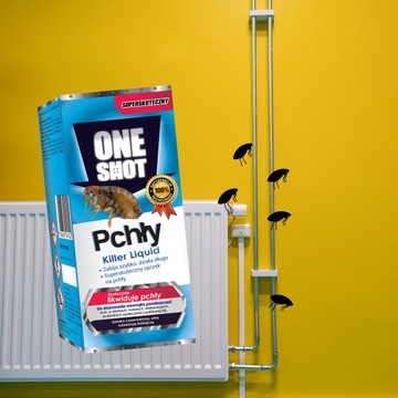 ŚRODEK NA PCHŁY I ICH LARWY PREPARAT NA PCHŁY OPRYSK SILNY KONCENTRAT 100ML