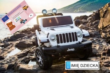 Автомобиль на аккумуляторе Jeep Wrangler RUBICON Jeep Rubicon 4x4