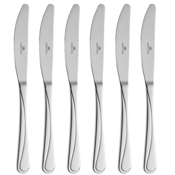 Nóż obiadowy połysk Gerlach Mango 6 szt LUZ