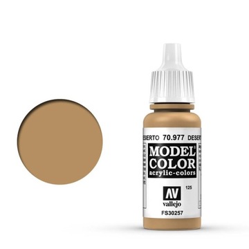 Vallejo Model Color 70.977 DESERT YELLOW 17 ml