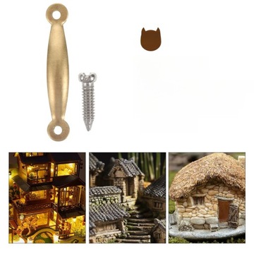 МИНИ-КУКОЛЬНЫЙ ДОМИК С ЗОЛОТОЙ РУЧКОЙ