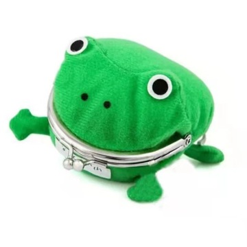 Anime Naruto Coin Bag Frog Wallet Ring Personalized Plush Purse Key Bag