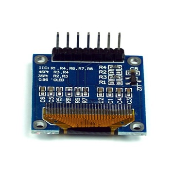 OLED-дисплей 128x64 0,96 дюйма белый I2C SPI SH1106