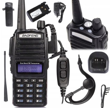 Baofeng UV 82 Duobander PMR Radiotelefon PMR