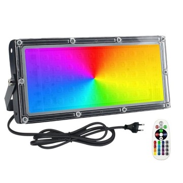 ГАЛОГЕННЫЙ ОТРАЖАТЕЛЬ RGB СВЕТОДИОДНЫЙ ПРОЖЕКТОР 16 ЦВЕТОВ ВЕЧЕРИНКА НАРУЖНАЯ ЛАМПА