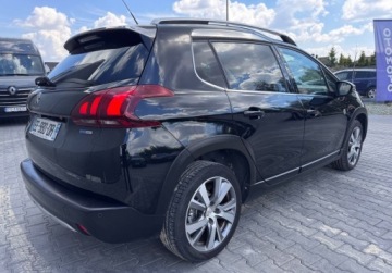 Peugeot 2008 I SUV Facelifting 1.2 PureTech 110KM 2017 Peugeot 2008 Bezwypadekcrosswaypanorama jak nowy 1.2 Benzyna 110KM, zdjęcie 15