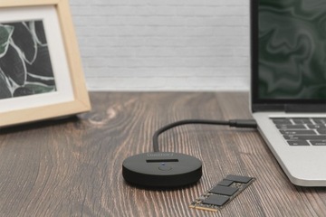 Док-станция SSD M.2 NVMe/SATA USB-C 3.2,