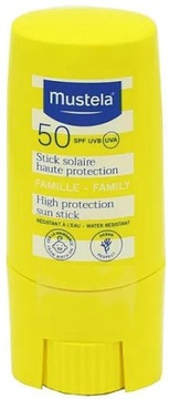 MUSTELA SUN OCHRONNY SZTYFT PRZECIWSŁONECZNY SPF50 NA SŁOŃCE