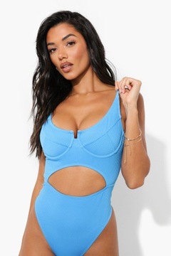 BOOHOO STRÓJ KĄPIELOWY ELASTYCZNY BASIC 42 XL AAG