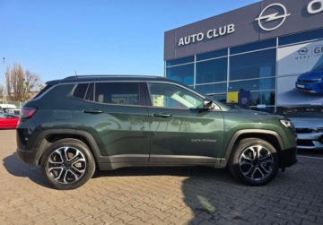 Jeep Compass II SUV Facelifting 1.3 GSE T4 130KM 2021 Jeep Compass 1,3 TMAir 130KM Limited - PL, jeden wl., serwis ASO, bezwypad, zdjęcie 6